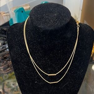 Elegant Golden Necklace simple and beautiful